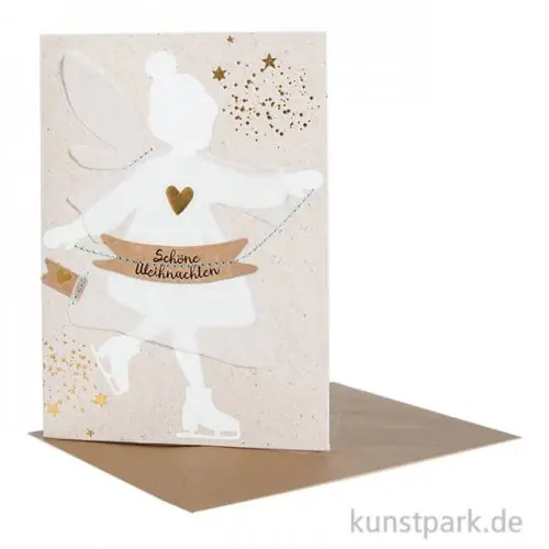 Good old friends - Winterfeenkarte, Schöne Weihnachten Heißes Angebot