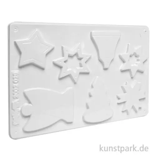 Preis Gesenkt Gießform - Weihnachtsanhänger Modern