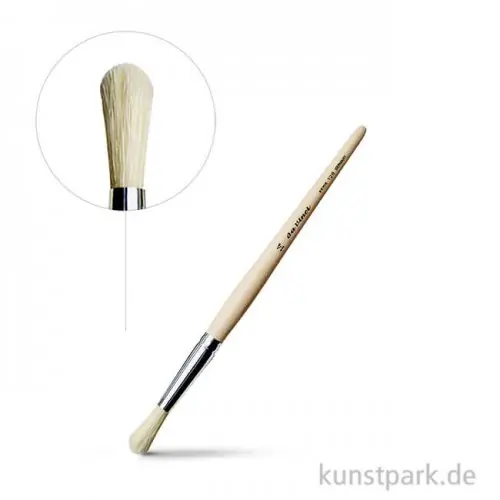 da Vinci Serie 128 - Borstpinsel rund kurze rohe Stiele Finale Aktion
