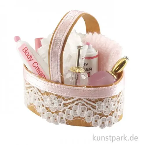 Mini Wellnesskörbchen, 3,5 x 4 cm Aktuell