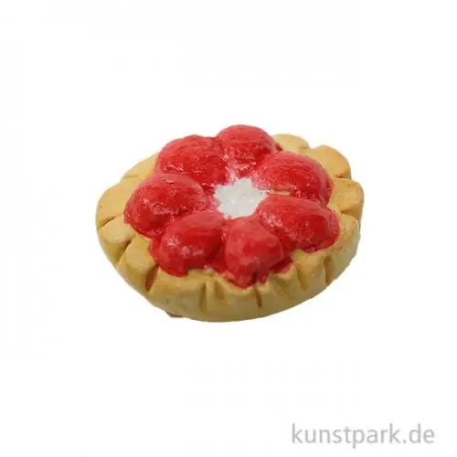Geprüft Miniatur Obstkuchen, sortiert, 1,3 x 0,3 cm