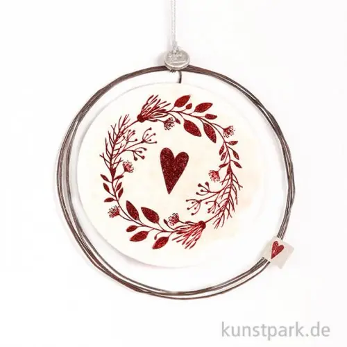 Preisreduziert Good old friends - Winterzauberornamente, Herz