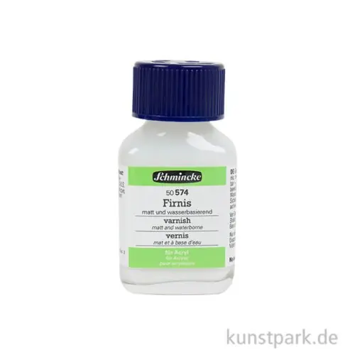 Schmincke Firnis matt, wasserbasiert, 60 ml Exklusiv
