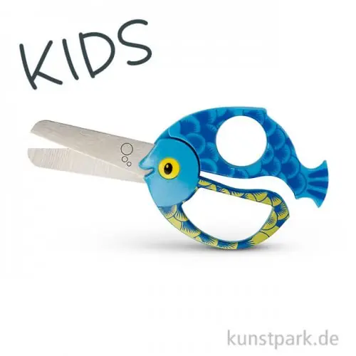 FISKARS Kinderschere mit Fischmotiv, Länge 13 cm Direkt Vom Hersteller