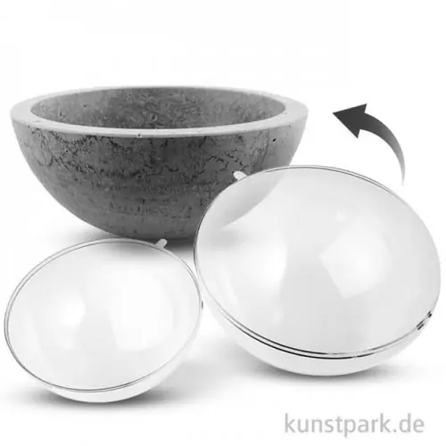 Beton-Gießform Halbschale 160/200 mm Preiswert