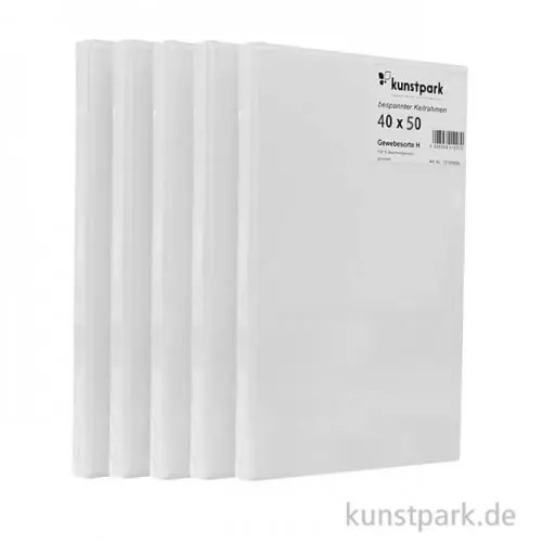 Keilrahmen 5-er Set GALERIE - 40 x 50 cm Heute Kaufen