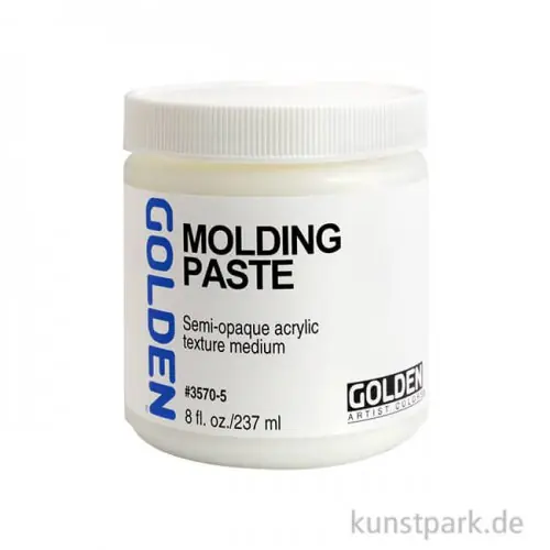 Bestseller GOLDEN Pasten 236 ml - 3570 Acryl Modellierpaste (Molding Paste)