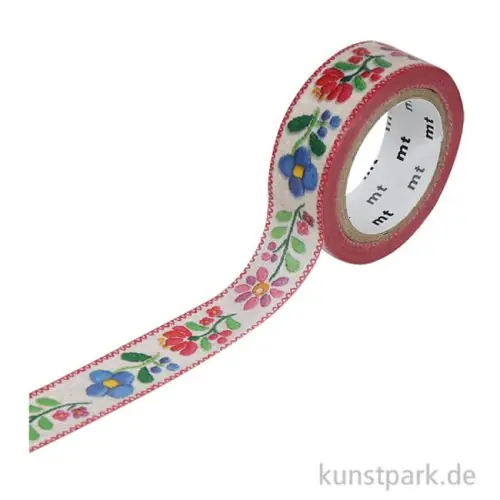Begrenztes Angebot MT Masking Tape Embroidery, 15 mm, 7 m Rolle