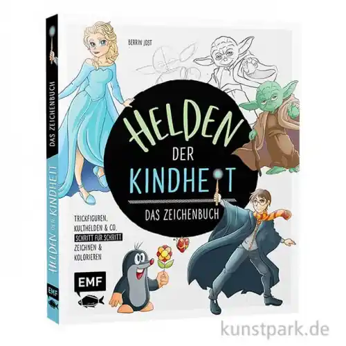 Helden der Kindheit - Das Zeichenbuch, Edition Fischer Markenware