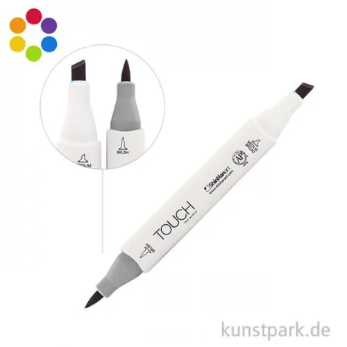 Top-Qualität TOUCH Twin Brush Marker