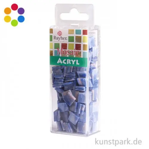 Acryl-Mosaik - Marmoriert, 1x1 cm, 50 g Im Trend