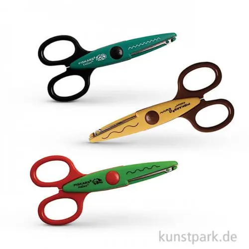 Kidzors Konturenschere Sortiment - Reptilien, 3 Stück sortiert Aktuell