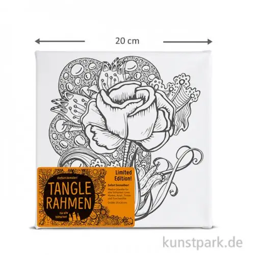 Mega-Angebot Tangle Rahmen Rose 20x20 cm