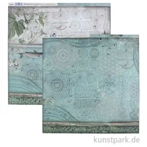 Stamperia Scrappapier - Forest Fish, 30,5 x 30,5 cm Preisreduziert