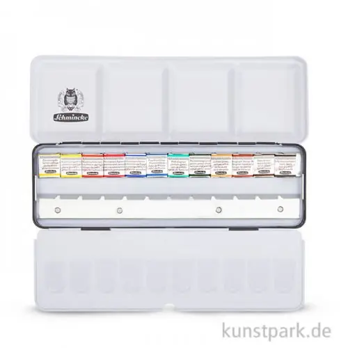 Schmincke HORADAM Aquarellkasten mit 12 halben Näpfchen + Reserve Jetzt Kaufen
