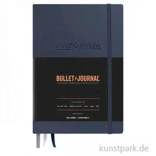 Leuchtturm1917 Bullet Journal - Blue22, Edition 2, DIN A5, Dotted Nur Für Kurze Zeit