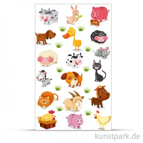 Maildor Cooky Sticker - Tiere 2 Echt