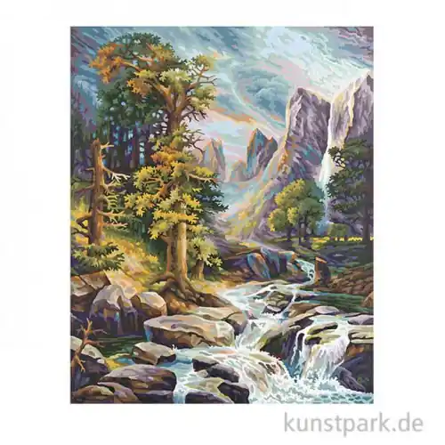 Abverkauf Schipper Malen nach Zahlen, Im Hochgebirge