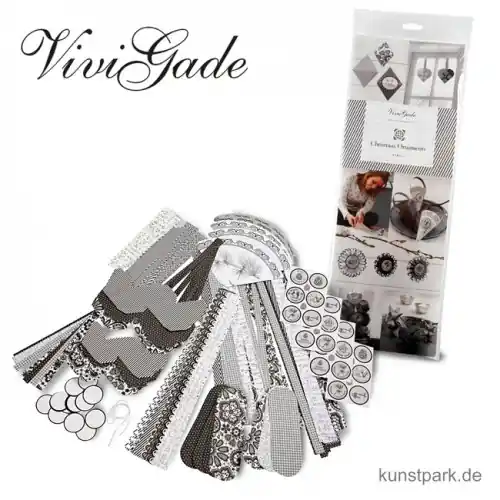 Preiswert Vivi Gade Paris - Weihnachtsaufhänger Set mit viel Zubehör