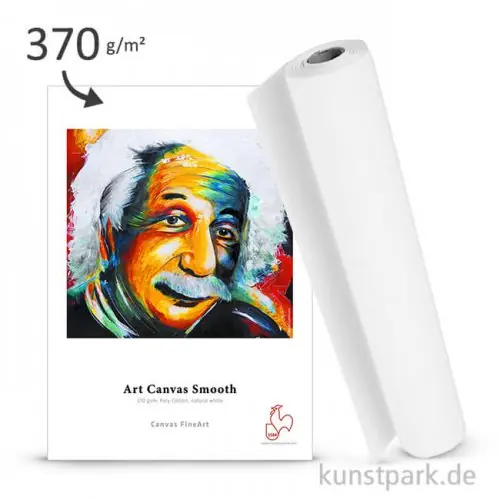 Sofort Bestellen Hahnemühle Art Canvas Smooth 370 g/m², 12m Rolle