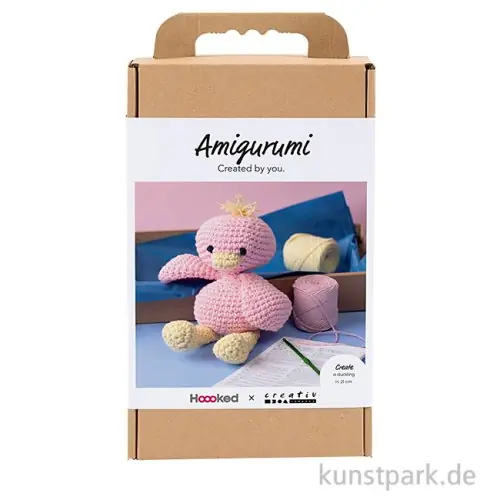 DIY Häkelset - Amigurumi Ente, Rosa Sofort Bestellen