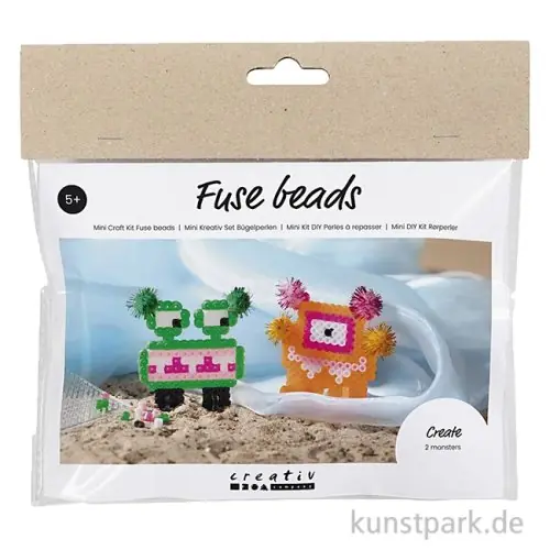 Top-Angebot Mini Bastelset - Bügelperlen Monster