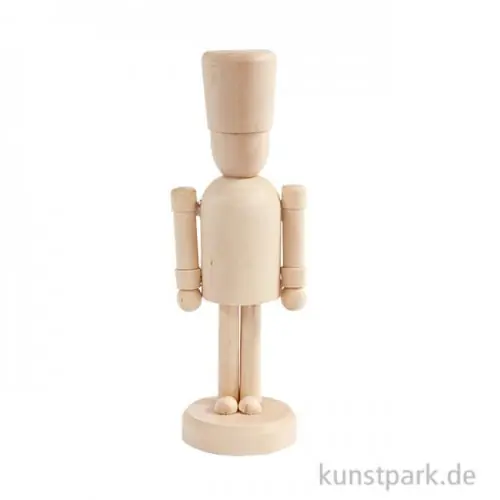 Im Trend Nussknacker aus Holz, 13 cm