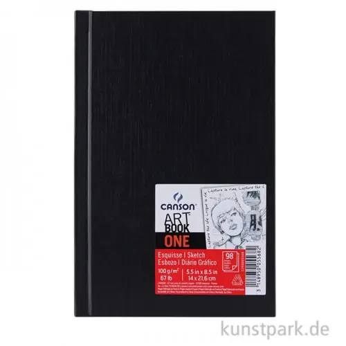 Kostenloser Versand Canson Skizzenbuch ONE, 100 Blatt, 100 g