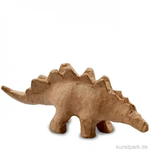 Pappmaché - Dinosaurier, handgemacht, Größe 10,5x22x5,5 cm Günstig