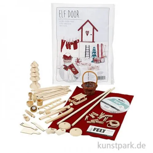 Bastelset Wichteltür mit Zubehör Großhandel