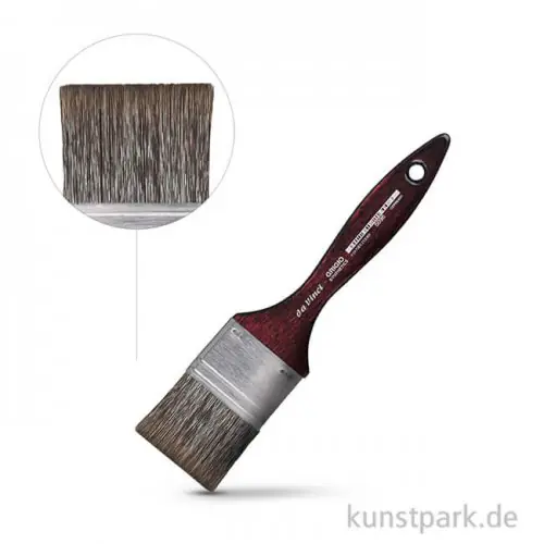 da Vinci Serie 5096 - Grigio breiter Flachpinsel Echt