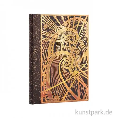 PAPERBLANKS Notizbuch - New York Deco - Die Chanin-Spirale - Blanko Gleich Bestellen