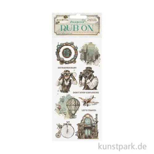 Schneller Versand Stamperia Rub On Transferfolie - Voyages Fantastiques Mechanical