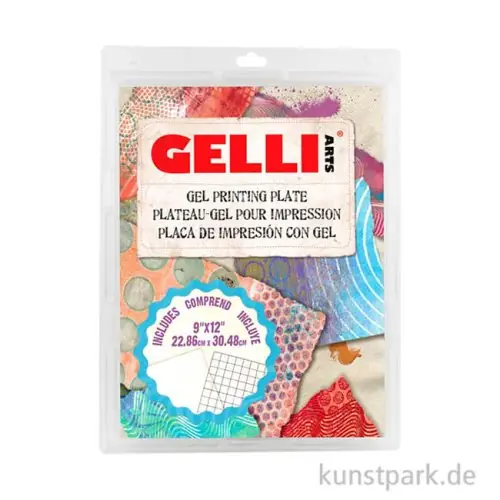 Echt Gelli Arts - Gel Printing Plate, 22,9 x 30,5 cm