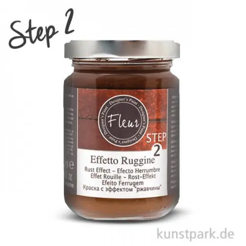 FLEUR Rusty Effekt Step 2, 130 ml Hochwertig