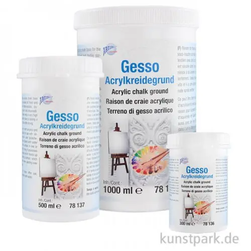 Großhandel Gesso Grundierung Weiß