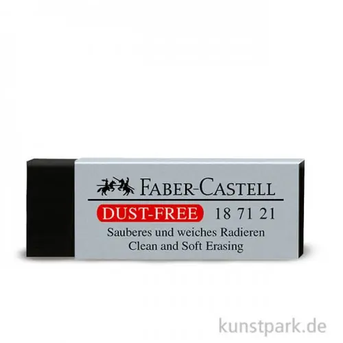 Nur Heute Faber-Castell DUST-FREE Radierer schwarz