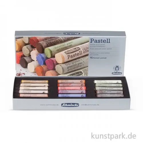 Schmincke PASTELL - Kartonset Portrait 15 Stifte Mengenrabatt