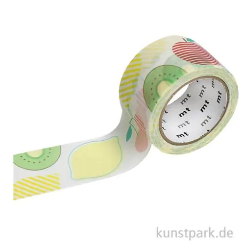 MT Masking Tape Seasonal Fruits, beschriftbar, 25 mm, 7 m Rolle Ab Werk