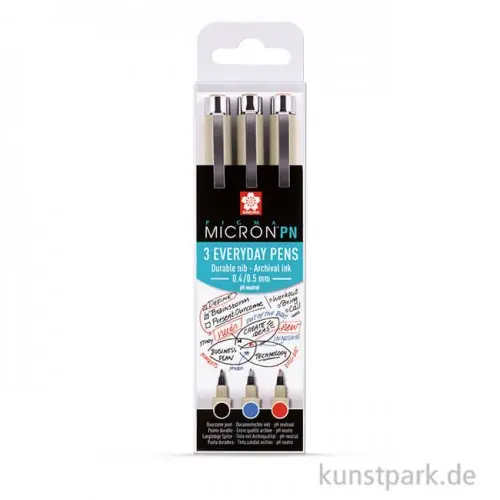 Sakura PIGMA Micron PN 3er Set - Office Bestseller