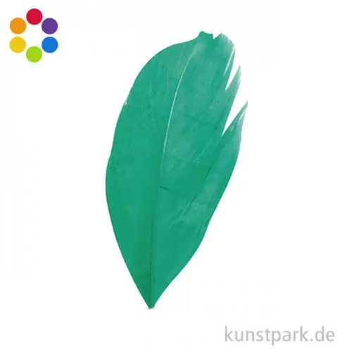 Federn geschnitten, Schmuck 5-6 cm, 36 Stück Jetzt Bestellen