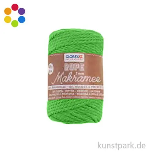 Geld-Zurück-Garantie Makramee Garn Neon, gedreht, 3 mm, 250 g