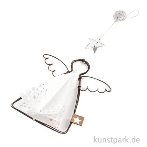 Good old friends - Winter Transparent Ornament, Engel Top-Seller