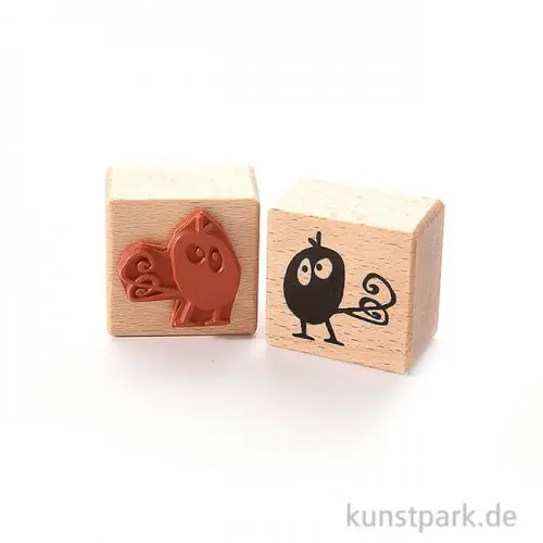 Stempel - Ganz junger Vogel, 4 x 4 cm Direktkauf
