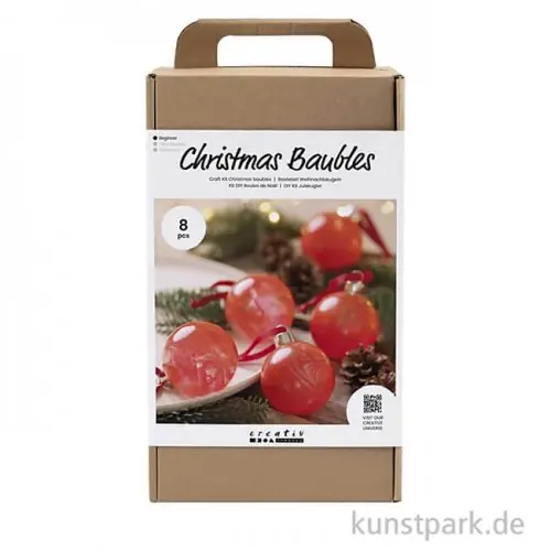 Garantierte Lieferung Bastelset Weihnachtskugeln Marmorieren