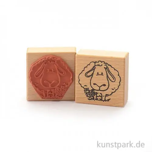 Stempel - Nettes Schaf - 6x6 cm Ab Werk