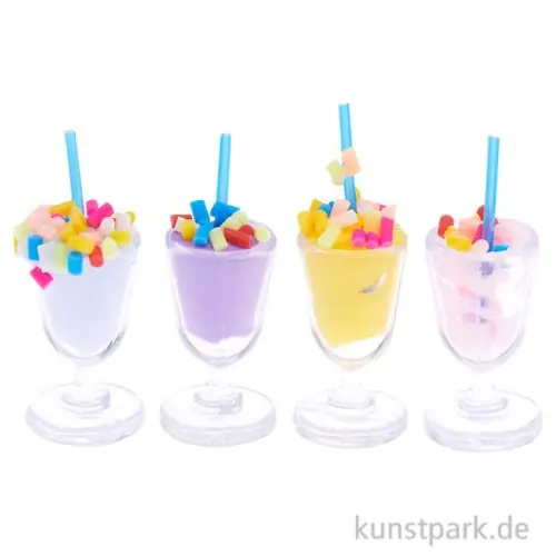 Kracherpreis Miniatur Milchshakes, 4 Stück