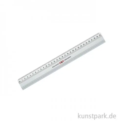 Koh-I-Noor Metall-Lineal 30 cm, rutschfest Hochwertig