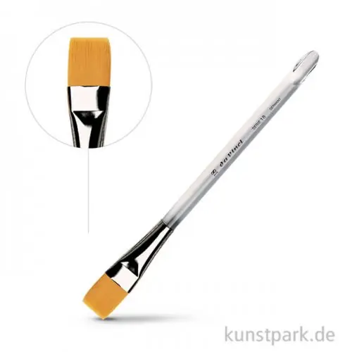 da Vinci Serie 18 - NOVA Grundierpinsel flach mit Plexistiel Highlight