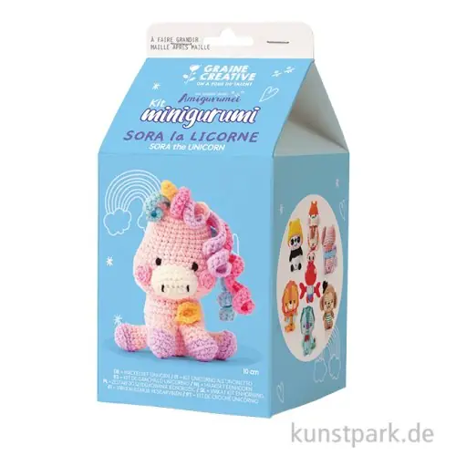 Geprüft DIY Häkelset - Einhorn Amigurumi Kit